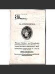 Wiener Patrizier- und Privatbesitz. Diverse Gegenstände aus dem Nachlasse nach Komm.-Rat Reisenleitner [aukční katalog] - náhled