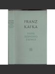 Popis jednoho zápasu - Franz Kafka - (novely, črty, povídky a aforismy z pozůstalosti) - náhled