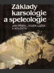 Základy karsologie a speleologie - náhled