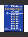 Základy psychologie učení - náhled