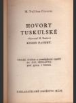 Hovory tuskulské věnované M. Brutovi - náhled