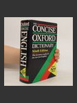 The concise Oxford dictionary of current English - náhled