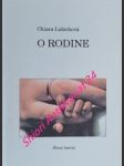 O rodine - lubichová chiara - náhled