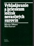 Vyhľadávanie a prieskum ložísk nerastných surovín - náhled