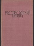 Protisovětské intriky na pařížské mírové konferenci 1919-1920 - náhled