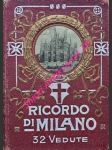 Ricordo di milano - 32 vedute - náhled