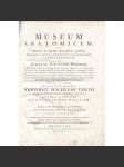 Museum Anatomicum [Anatomické muzeum, 1805; anatomie; medicína; lékařství; věda; katalog] - náhled