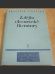 Z dějin obrozenské literatury - náhled