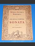 Voříšek /noty : Klavír : Musica Antiqua Bohemica 4 - Sonata, Op.20 - náhled