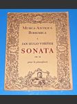 Voříšek /noty :  Klavír : Musica Antiqua Bohemica 4 - Sonata,  Op.20 - náhled