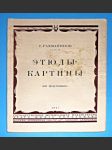 Rachmaninov / noty : klavír - Etudy-tabulky, Этюды-kartiny (Etyudy-kartiny), Op. 33, 39 - náhled