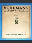 Schumann / noty : Klavír, housle, violoncello - Trio II, Op.80 - náhled