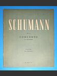 Schumann / noty : 2x Klavír - Koncert, Op.54 - náhled