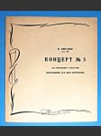 Saint-Saëns / noty : 2x klavír - Klavírní koncert č. 5, Op.103 - náhled