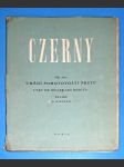 Czerny / noty : Klavír - Umění pohotovosti prstů, Op.740 - náhled