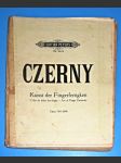 Czerny / noty : Klavír - Kuns der Fingerfertigkeit, Op.740 (699) - náhled