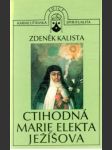 Ctihodná Marie Elekta Ježíšova - náhled