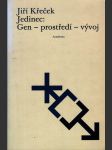 Jedinec: gen-prostředí-vývoj - náhled