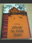 Jahody na stéble trávy - náhled