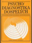 Metody psychologické diagnostiky dospělých - náhled