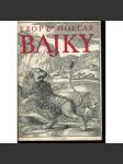 Bajky [Ezopovy fabule a Brantovy rozprávky Jana Albína ze sborníku prostějovského z r. 1557 - přebásnil Jiří Kolář] - náhled