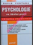 Psychologie ve školní praxi - fontana david - náhled