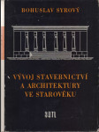 Vývoj stavebnictví a architektury ve starověku - náhled