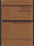 Stavební mechanika I. - náhled