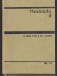 Matematika ii - náhled