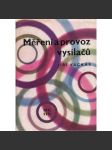 Měření a provoz vysílačů (vysílače) - náhled