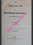 Der Krieg von 1866 in Deutschland und Italien - RÜSTOW Wilhelm - náhled