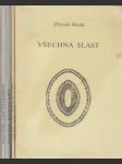 Všechna slast, A tady všude muziky je plno, Blízkost smrti, Lady Felthamová, Pobyt v sanatoriu: Sbírky Zbyňka Hejdy - náhled