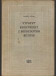 Výpočet konstrukcí z předpjatého betonu - náhled