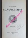 Slovenské dejiny - hrušovský františek - náhled