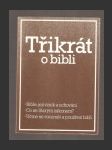 Třikrát o bibli - náhled