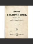 Nauka o železovém betonu (železový beton) - náhled