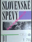 Slovenské spevy iv. diel - dodatky i. 1 - 700 - galko ladislav - náhled