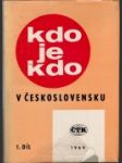 Kdo je kdo v Československu - náhled