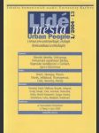 Lidé města - Urban People 1/2004-13: revue pro antropologii, etologii komunikace a etnologii - náhled