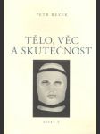 Tělo, věc a skutečnost v umění šedesátých a sedmdesátých let - náhled