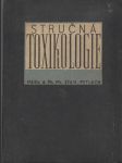 Stručná toxikologie pro lékaře a lékárníky se zřetelem k potřebám kandidátů fysikátu - náhled