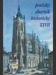 Pražský sborník historický XXVII - náhled