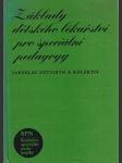 Základy dětského lékařství pro speciální pedagogy - náhled