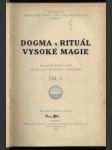 Dogma a rituál vysoké magie / okkultní filosofie neboli magie - náhled