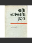 Studie o spisovném jazyce - náhled