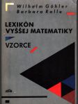 Lexikón vyššej matematiky - vzorce - náhled