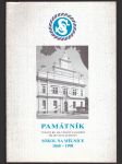 Památník - sokol na mělníce 1868 - 1998 sedlák miroslav br. - náhled