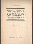 Lidová škola kreslení ornamentálního - náhled