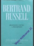 Zkoumání o smyslu a pravdivosti - russell bertrand - náhled