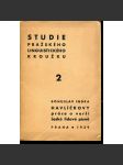 Havlíčkovy práce o verši české lidové písně [Studie Pražského lingvistického kroužku, sv. 2; Karel Havlíček Borovský; Erben] - náhled